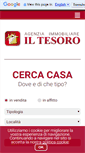 Mobile Screenshot of immobiliareiltesoro.it